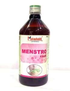 Mahashakti Menstro Kwath for menstrual cramps and hormonal balance