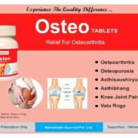 Mahashakti Osteo Plus Tablets bottle packaging image
