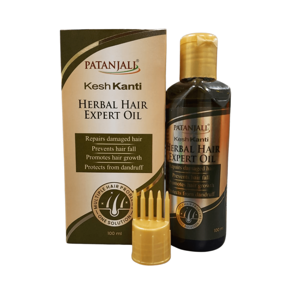 Buy Patanjali Kesh Kanti Herbal Hair Expert Oil  100Ml Online at Low  Prices in India  Amazonin
