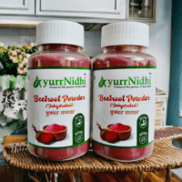 AyurrNidhi Beetroot Powder 100% Pure, 100gms x 2