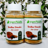 AyurrNidhi Herbal Reetha Powder 100% Pure, 80 x 2