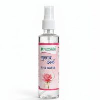 AyurrNidhi Rose Water pure distilled gulab jal bottle