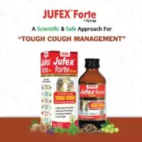 AVP Jufex Forte Syrup Ayurvedic cough syrup for tough cough and respiratory wellness